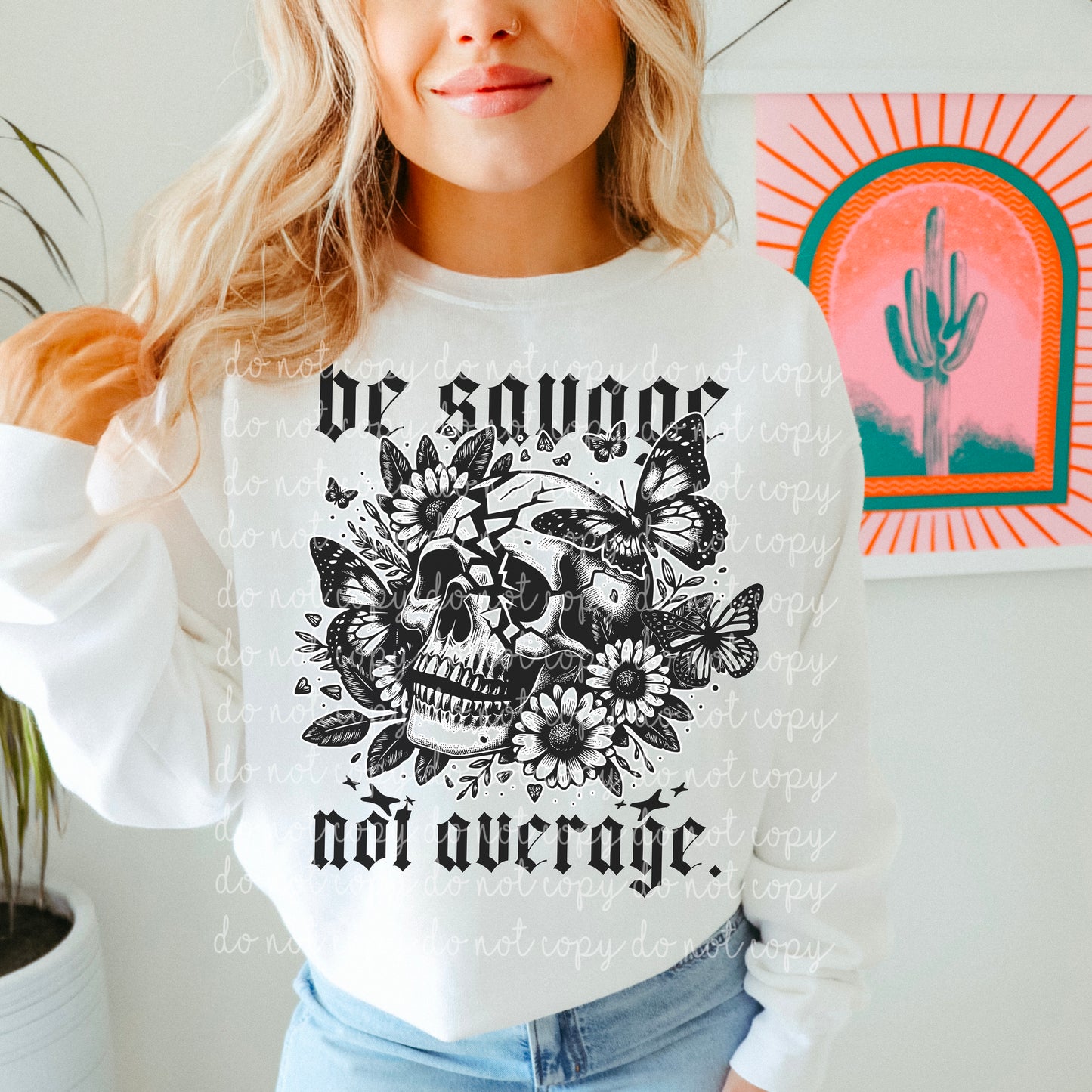 Ba Saverage Not Average Tee