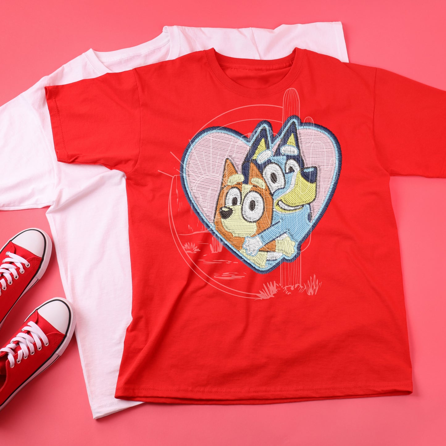 Toddler Character Red Valentine Tee