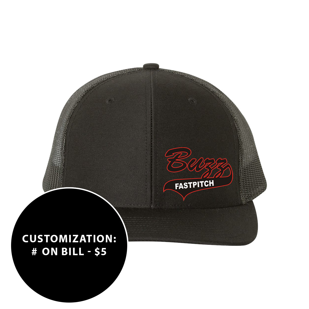 Adult Richardson Buzz Fastpitch Snapback Trucker Hat