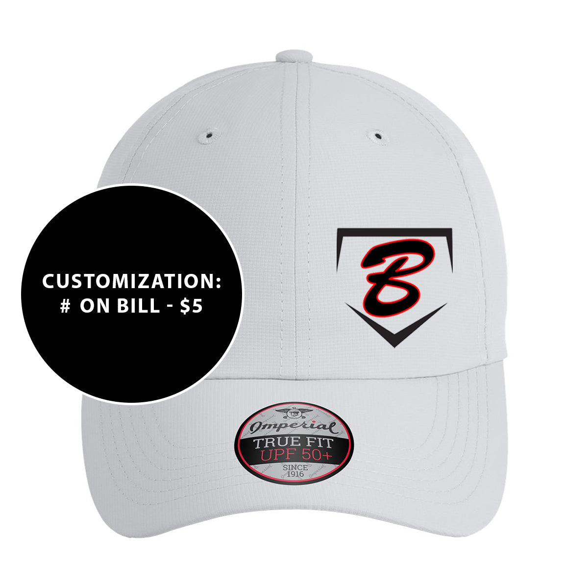 Adult Imperial Buzz Fastpitch Homeplate The Original Performance Hat