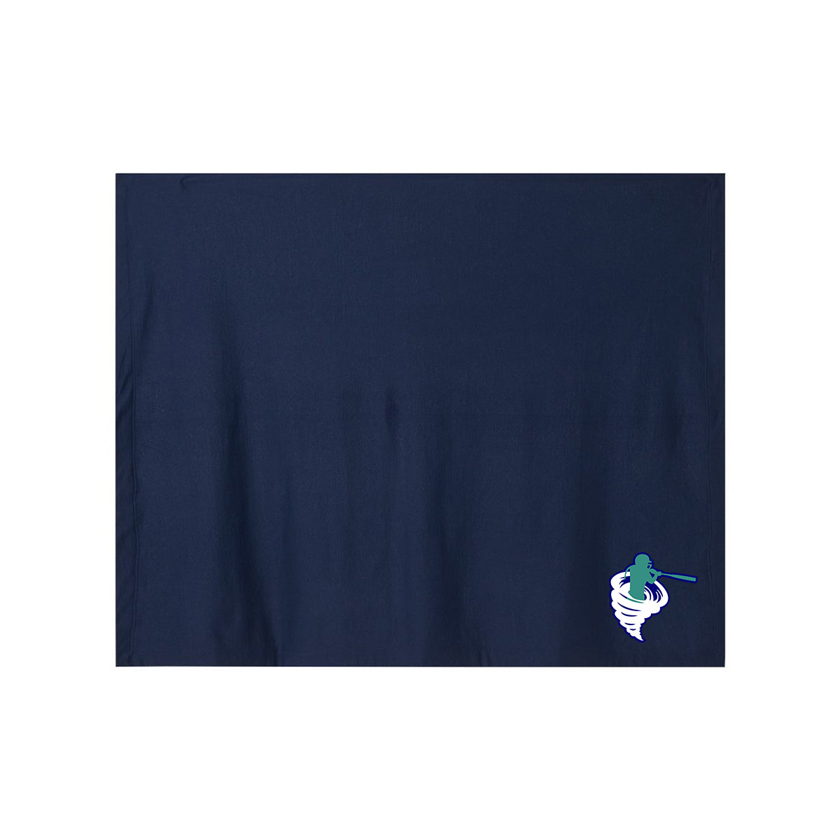 Cyclones Logo Sweatshirt Material 50x60 Blanket