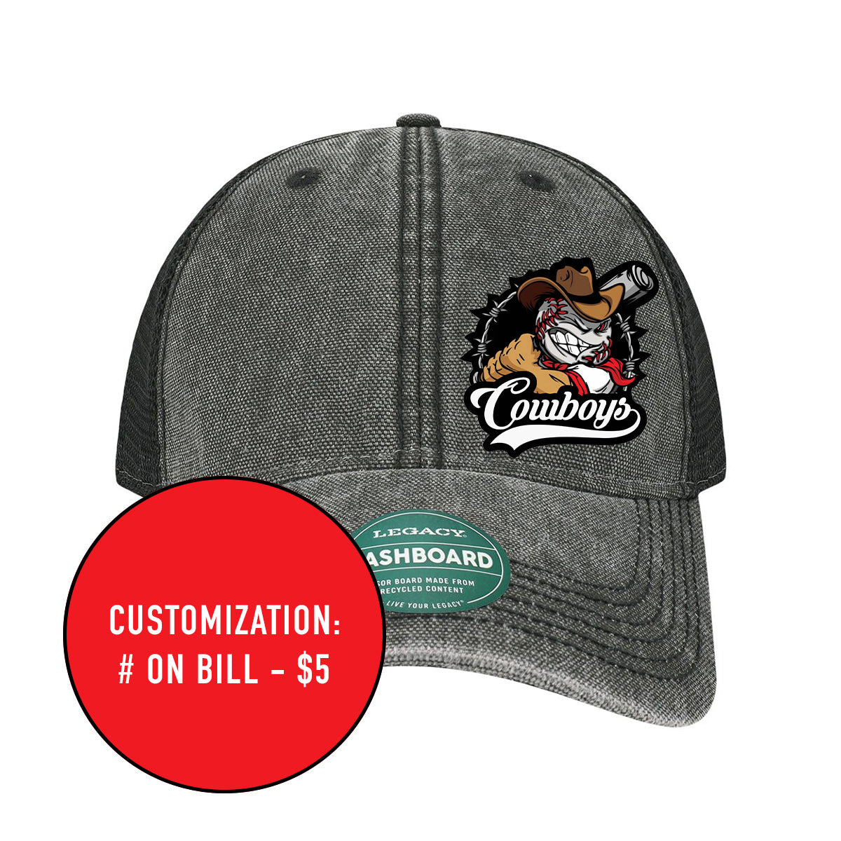 Adult Dasher Cowboys Trucker Hat