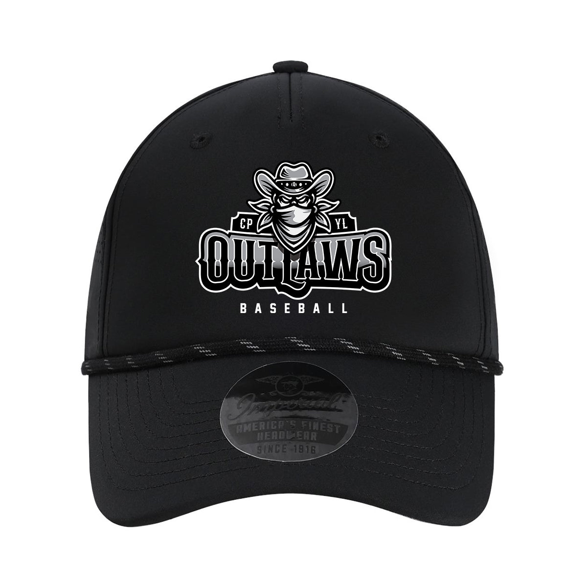 Adult Outlaws Baseball 5 Panel Dyno Performance Hat