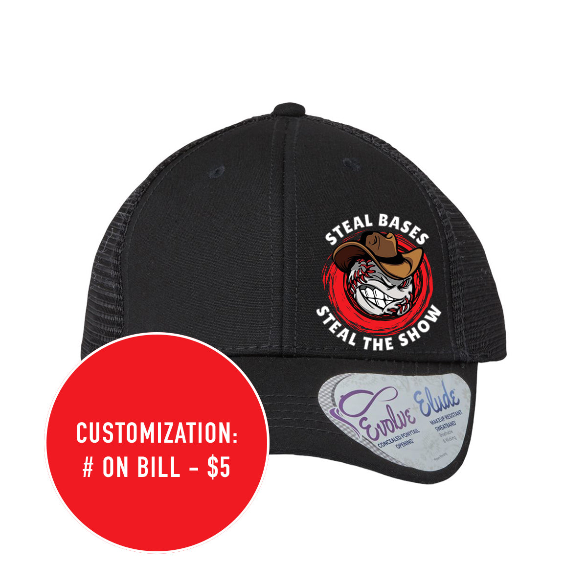 Adult Ponytail Cowboys Steal the Show Trucker Hat