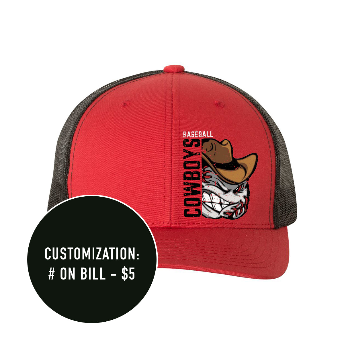 Adult Cowboys Retro Trucker Hat