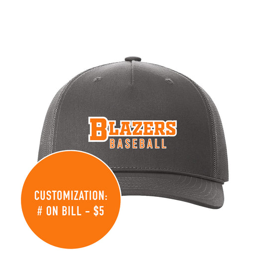 Adult Richardson Blazers Five-Panel Snapback Trucker With Rope Hat