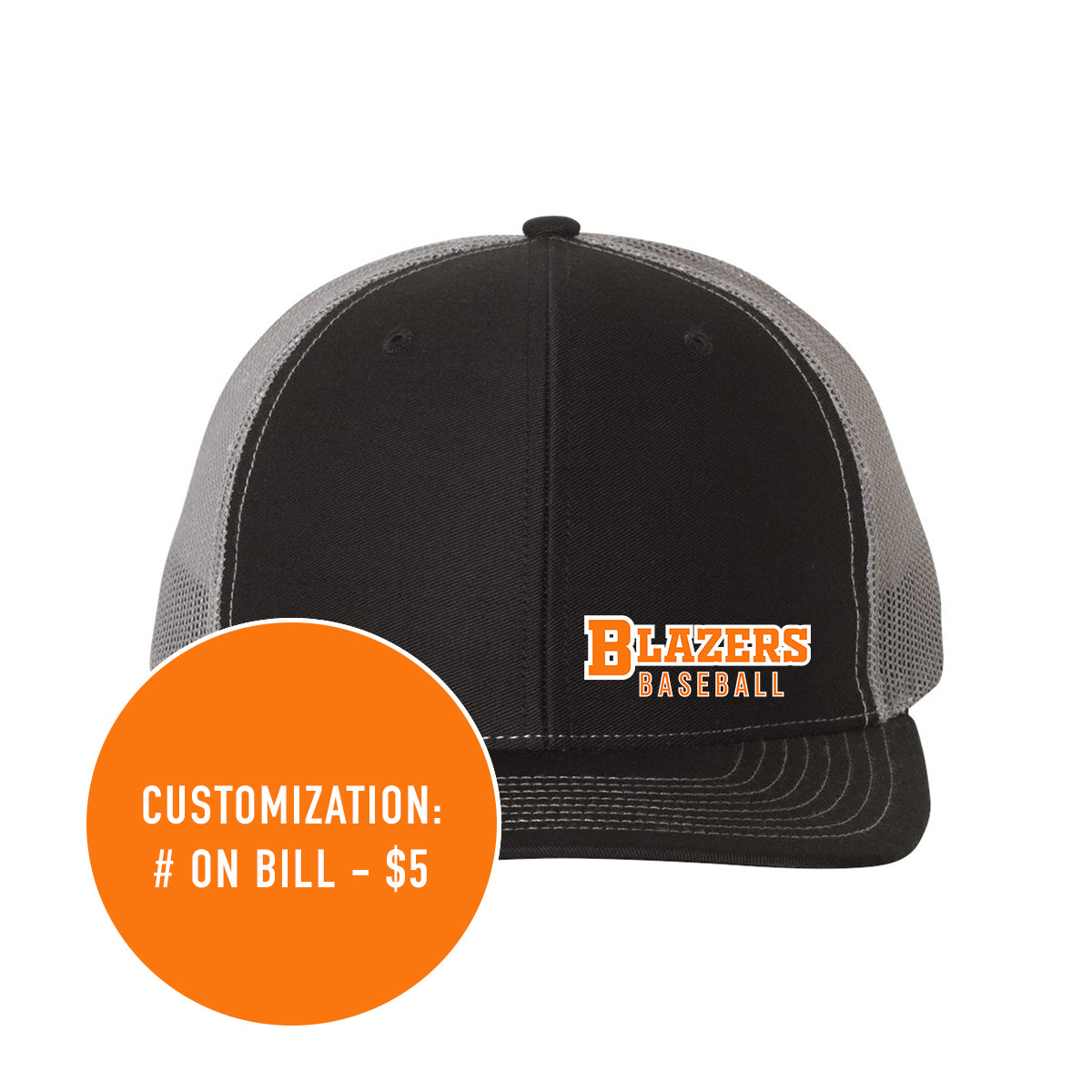 Adult Richardson Blazers Snapback Trucker Hat