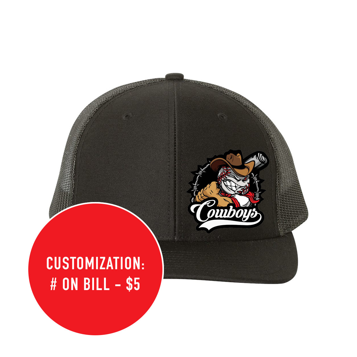 Adult Richardson Cowboys Snapback Trucker Hat