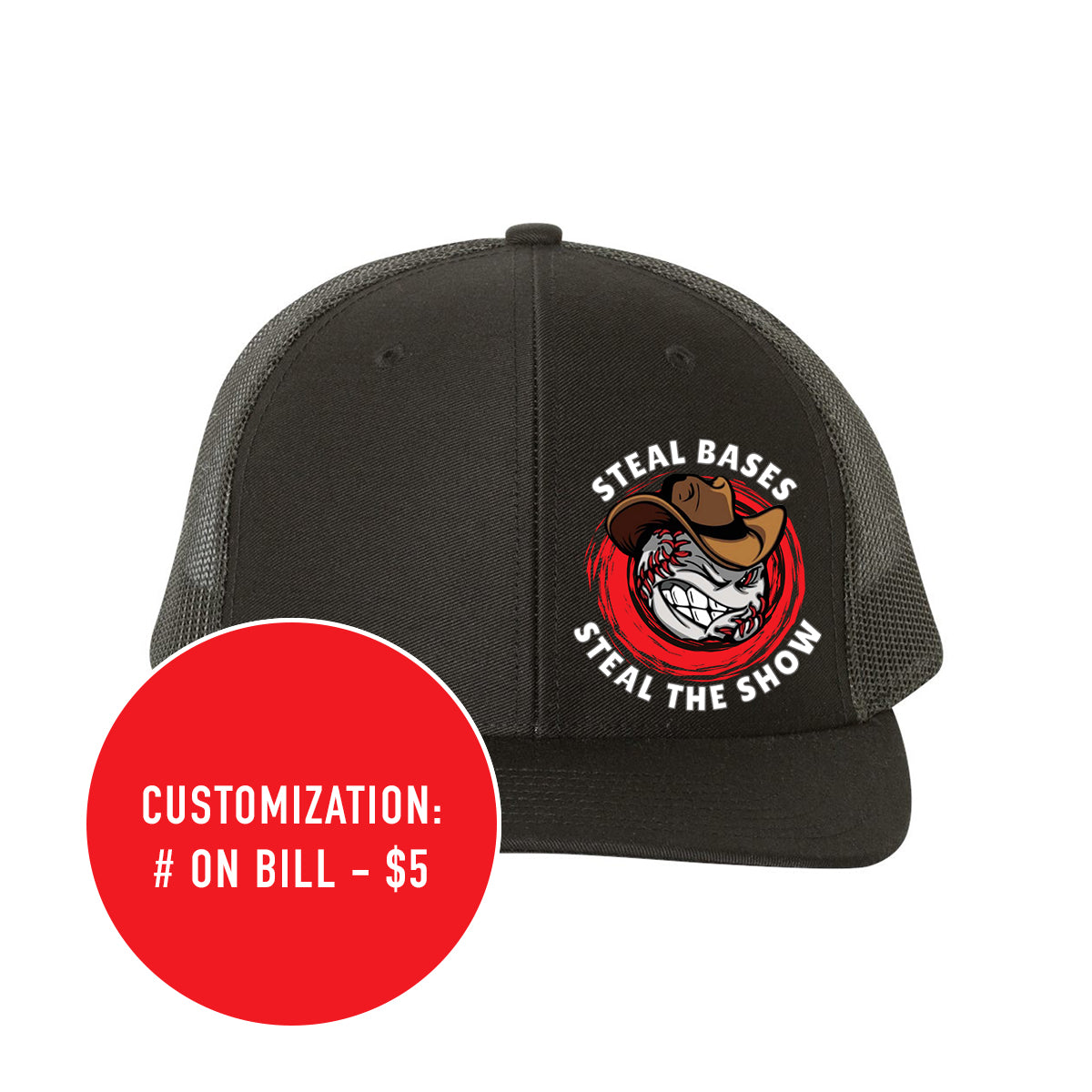 Adult Richardson Cowboys Steal the Show Snapback Trucker Hat