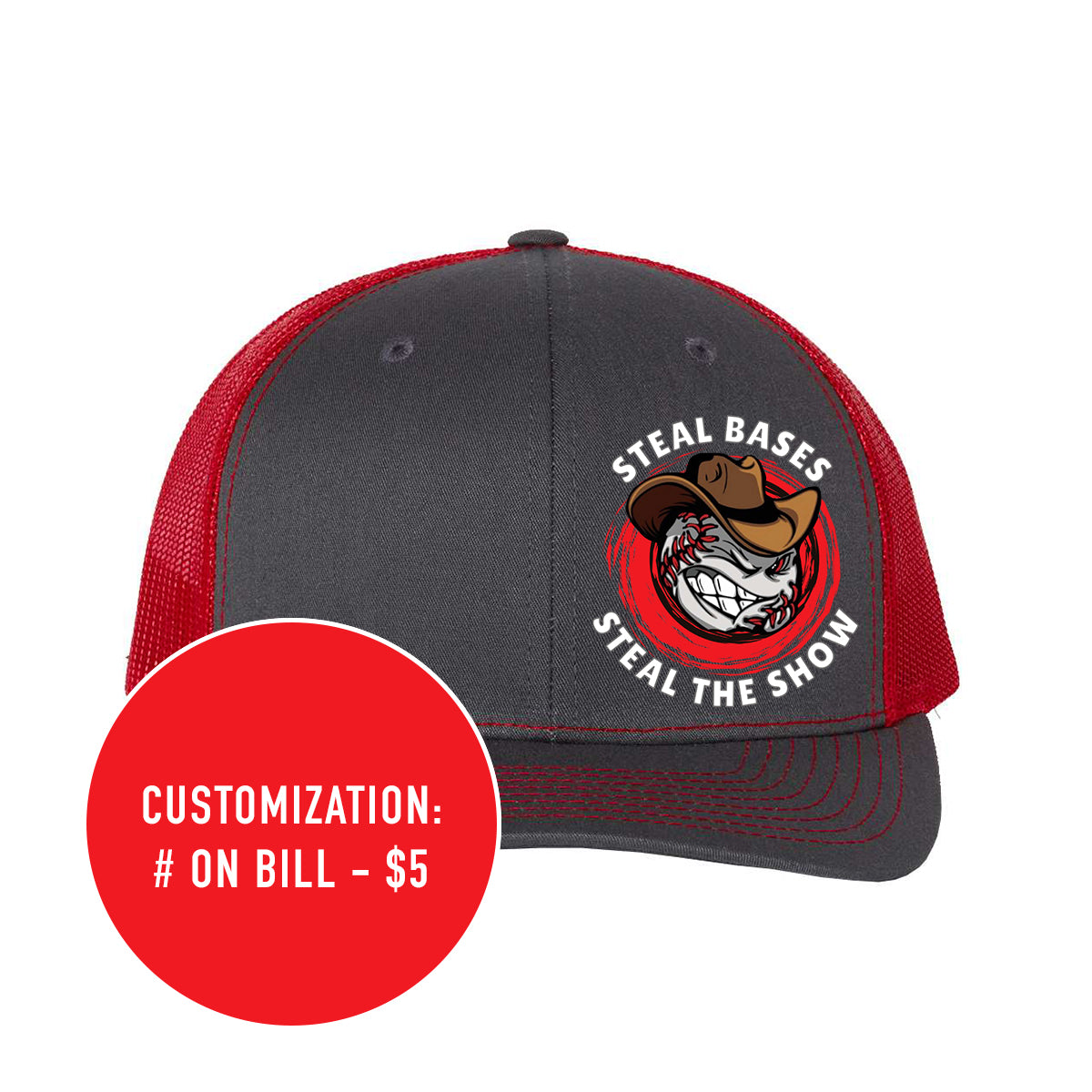 Adult Richardson Cowboys Steal the Show Snapback Trucker Hat