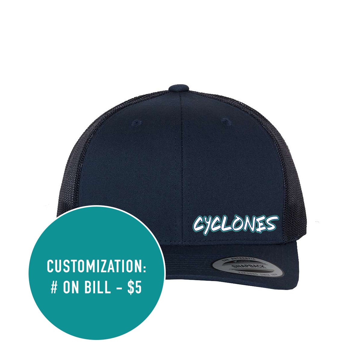 Adult Cyclone Retro Trucker Hat