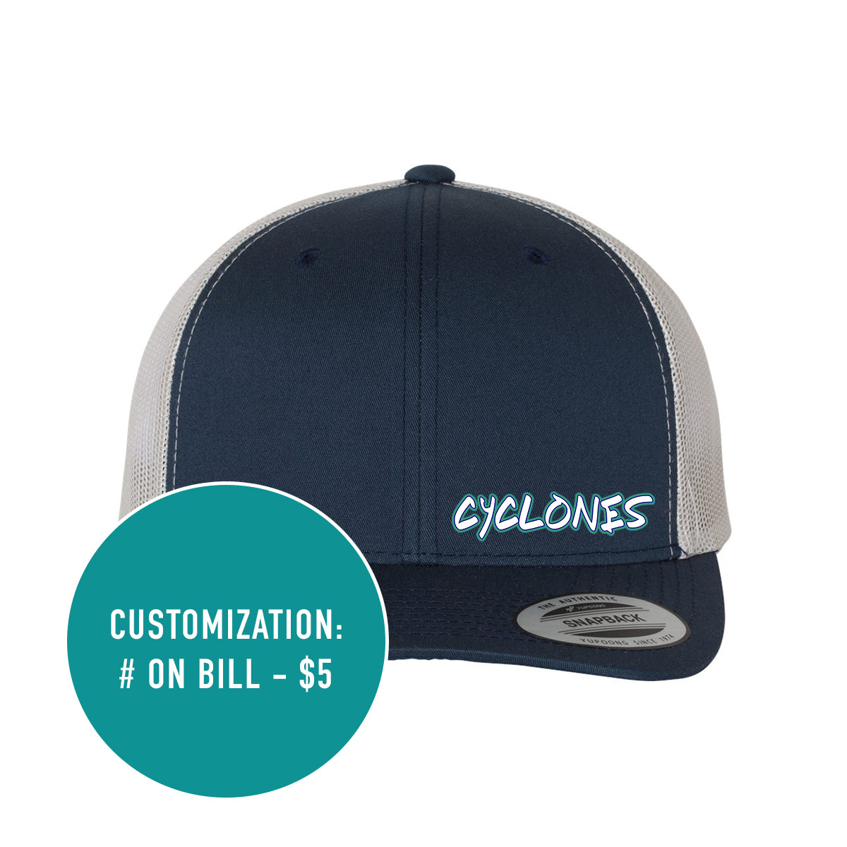 Adult Cyclone Retro Trucker Hat