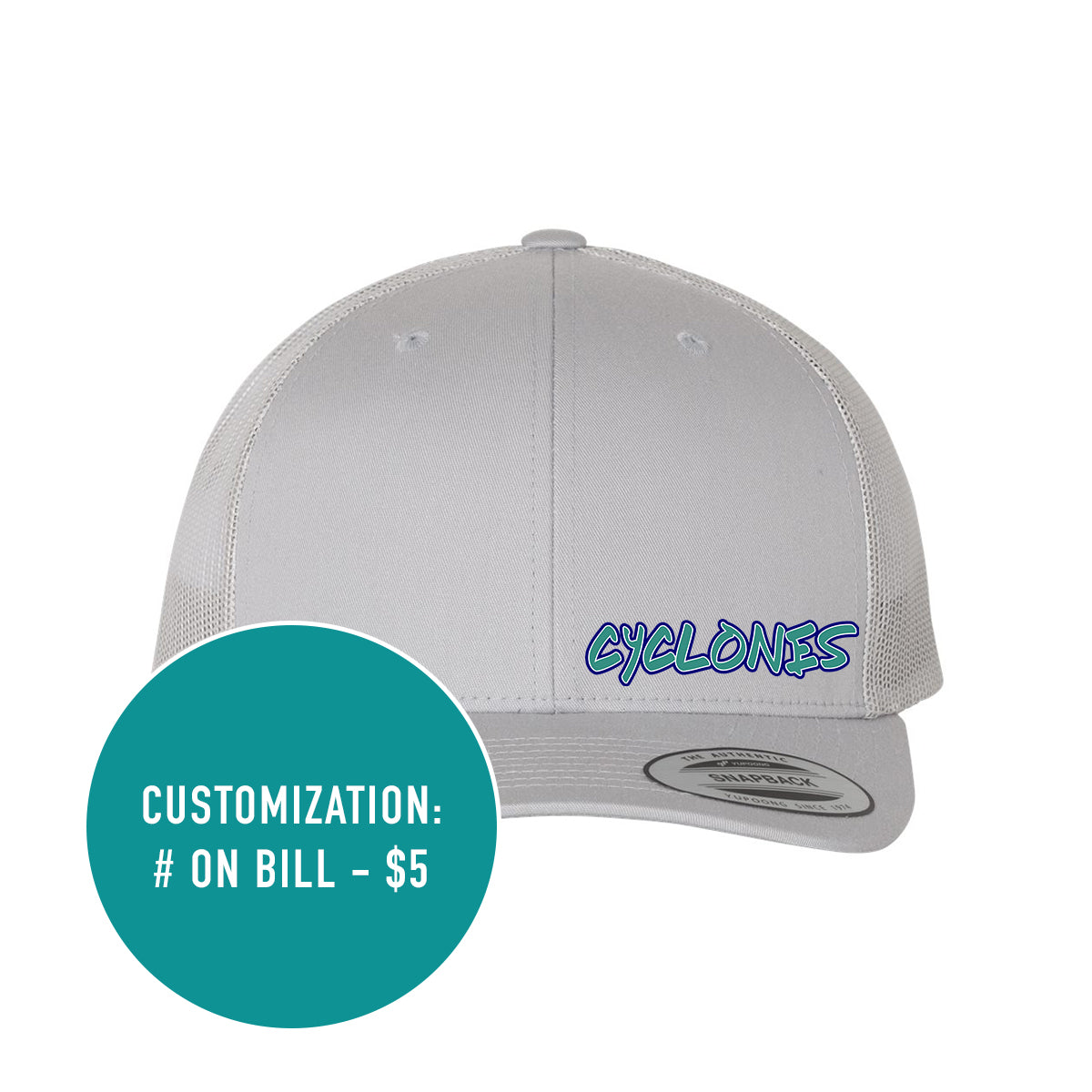 Adult Cyclone Retro Trucker Hat