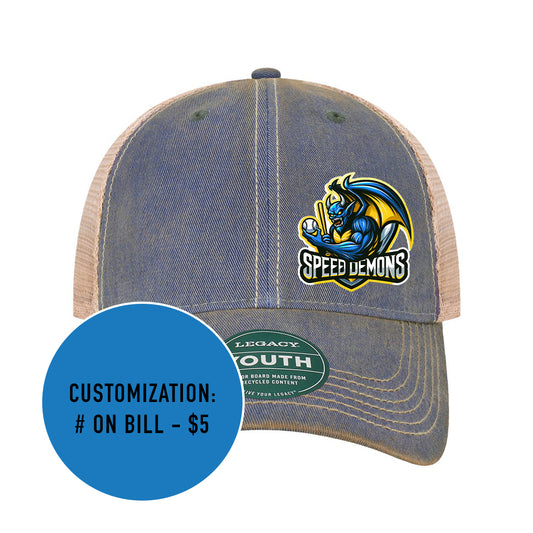 Youth Retro Speed Demons Baseball Hat