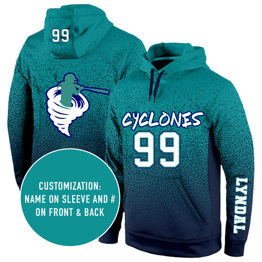 Cyclones Complete Custom Hooded Design Sweatshirt