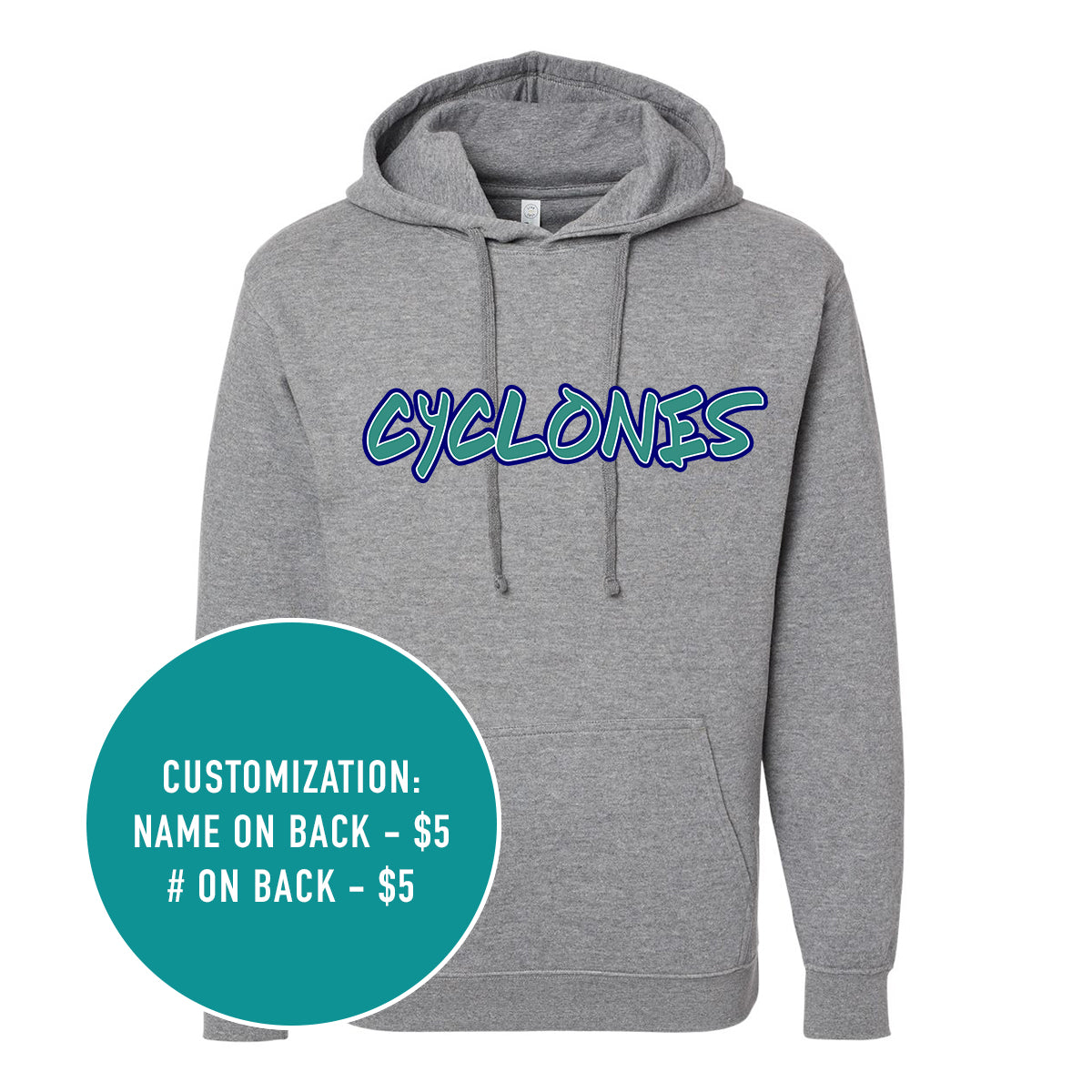 Adult Cyclone Elevated Fleece Hooded Sweatshirt