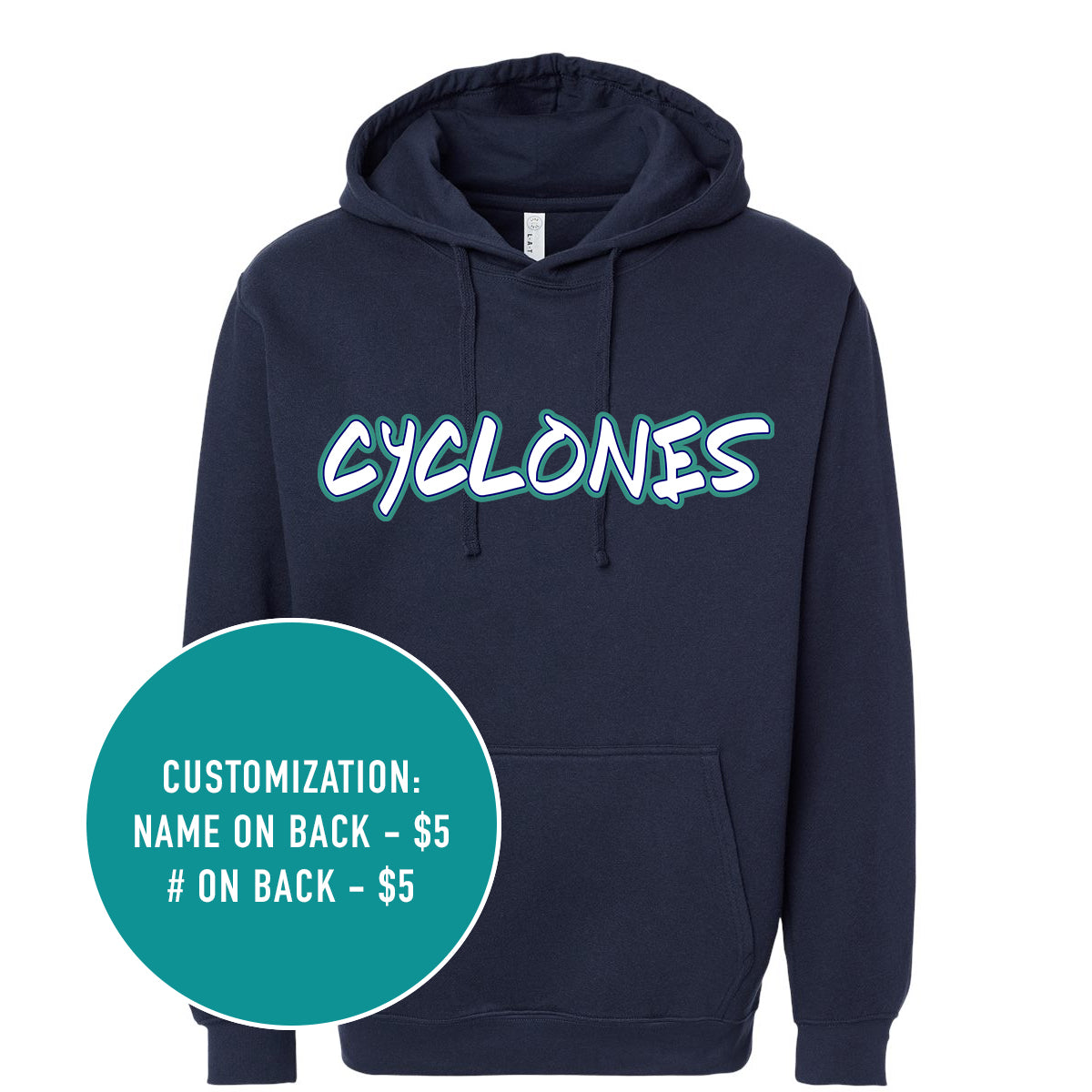 Youth Cyclones Elevated Fleece Hooded Sweatshirt