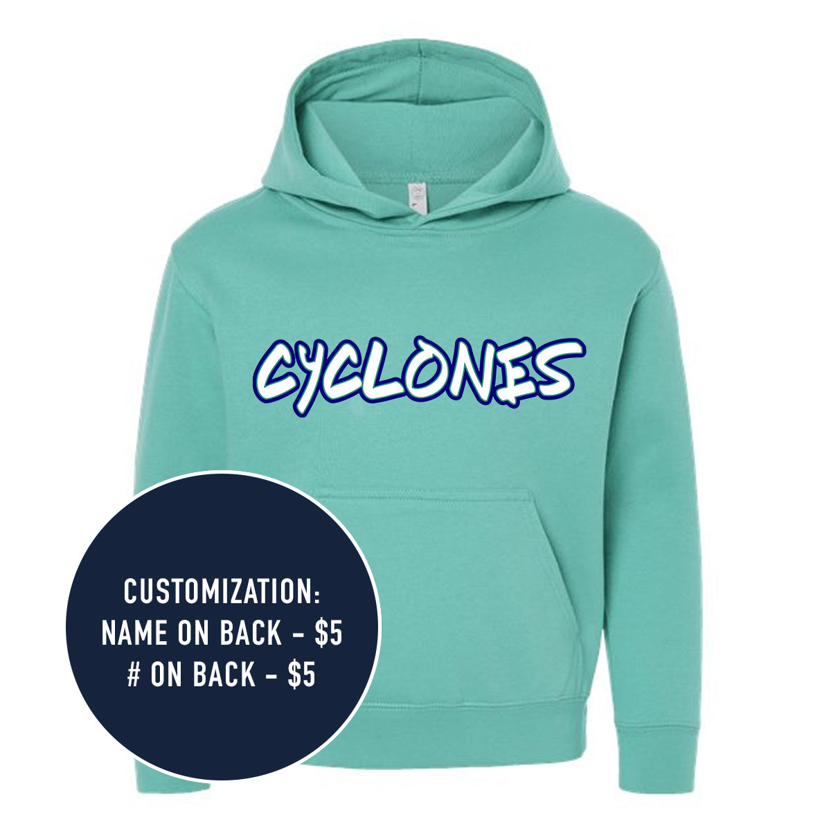 Youth Cyclones Elevated Fleece Hooded Sweatshirt