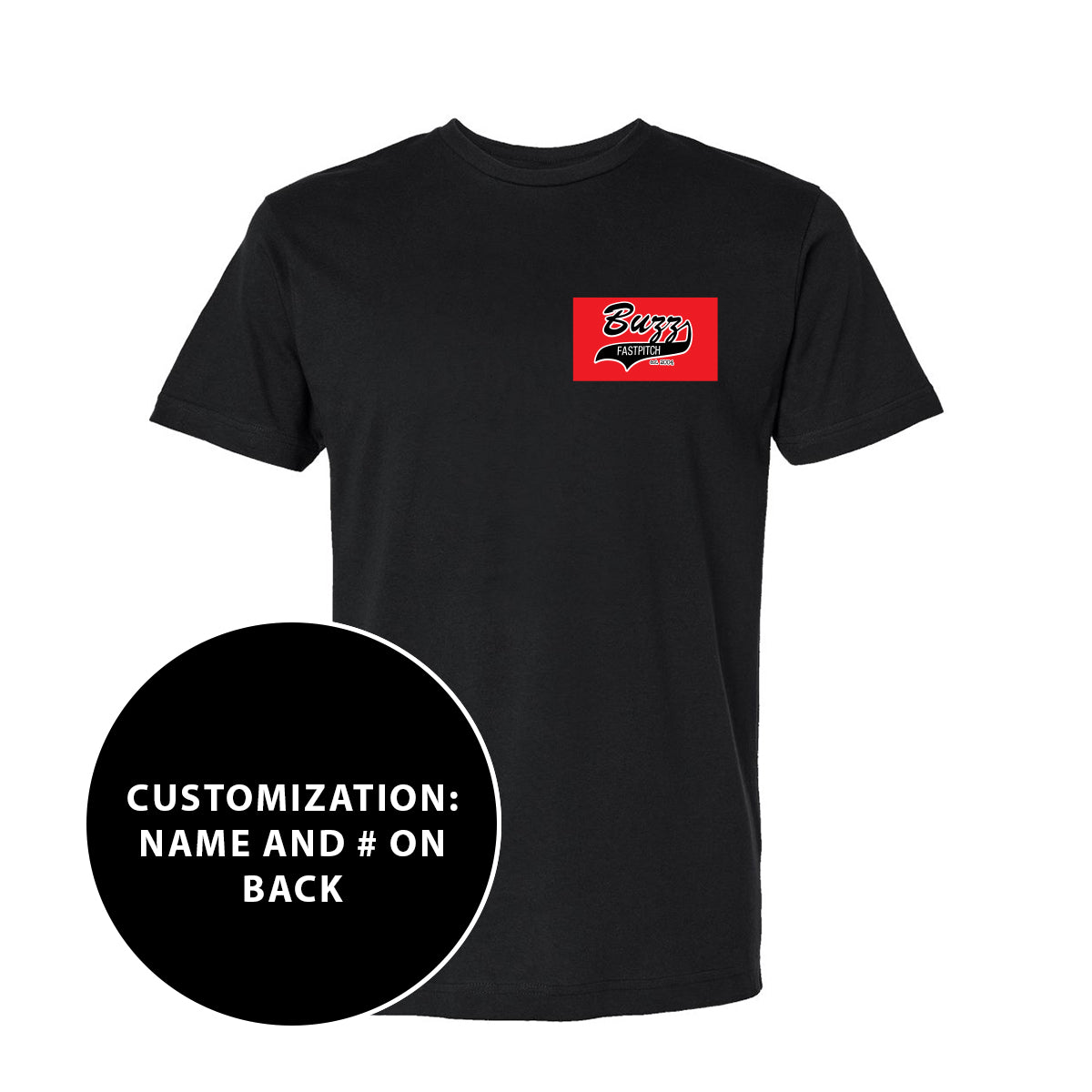 Adult Buzz Fastpitch Patch Jersey Tee