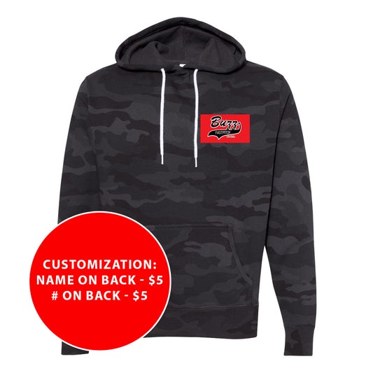 Adult Buzz Fastpitch Patch Lightweight Hooded Sweatshirt