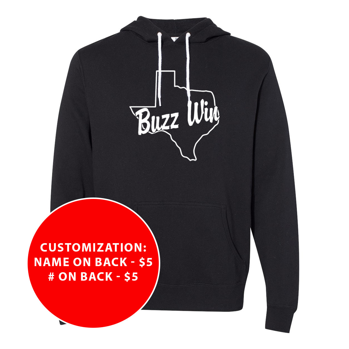 Adult Buzz Fastpitch Win Lightweight Hooded Sweatshirt
