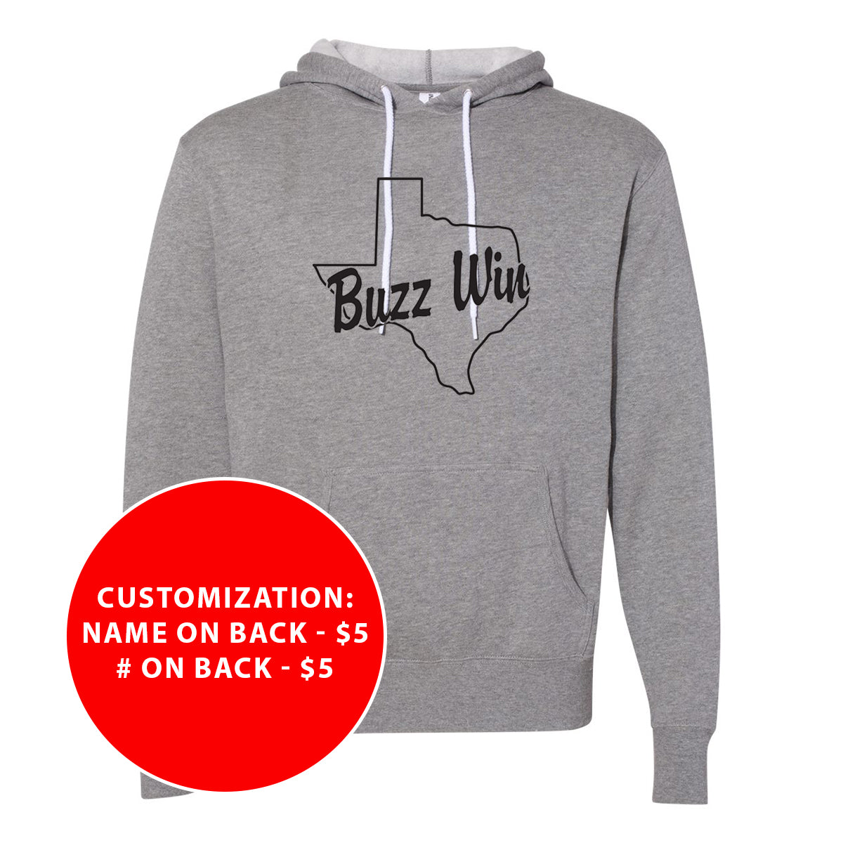 Adult Buzz Fastpitch Win Lightweight Hooded Sweatshirt