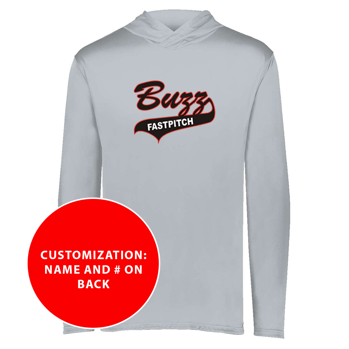 Youth DryFit Buzz Fastpitch Long Sleeve Tee