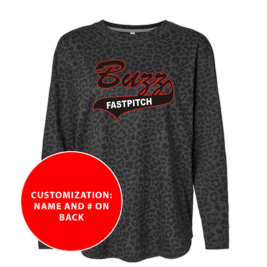 Youth Buzz Fastpitch Long Sleeve Jersey Tee