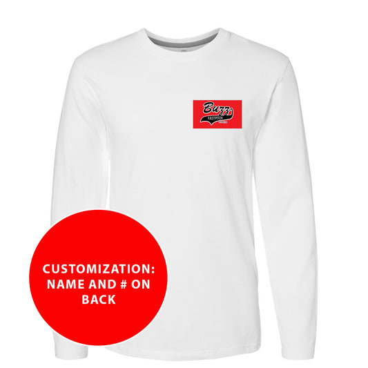 Youth Buzz Fastpitch Patch Long Sleeve Jersey Tee