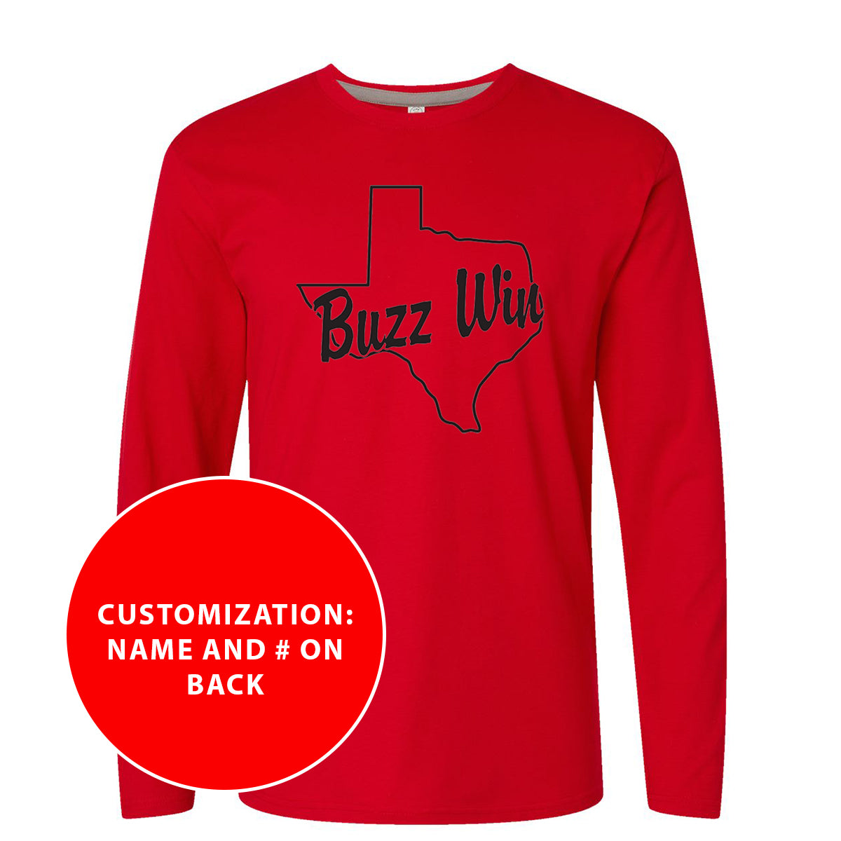 Youth Buzz Fastpitch Win Long Sleeve Jersey Tee