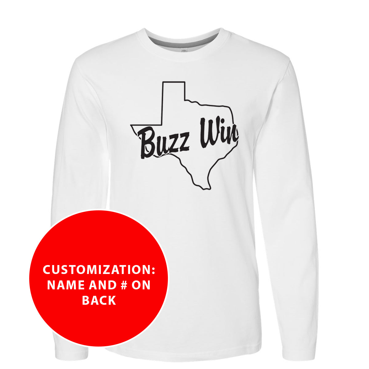 Youth Buzz Fastpitch Win Long Sleeve Jersey Tee
