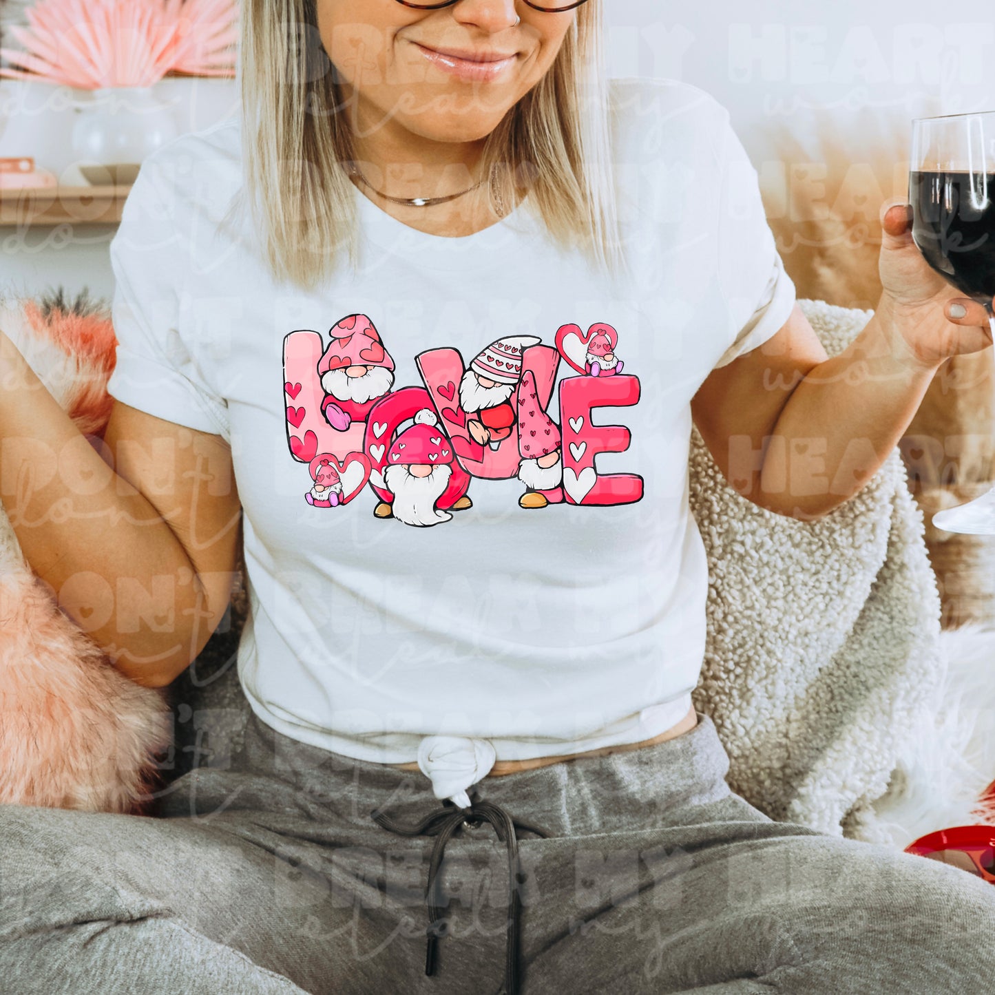 Love Gnome Valentine Tee