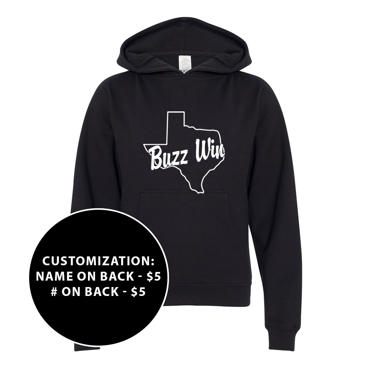 Youth Buzz Fastpitch Win Midweight Hooded Sweatshirt