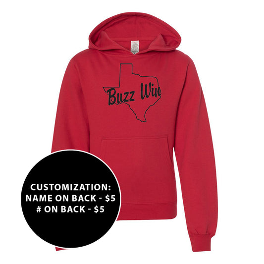 Youth Buzz Fastpitch Win Midweight Hooded Sweatshirt