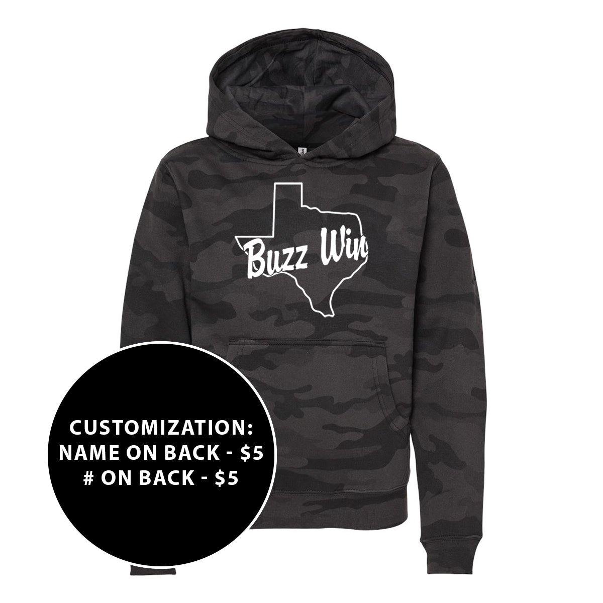 Youth Buzz Fastpitch Win Midweight Hooded Sweatshirt