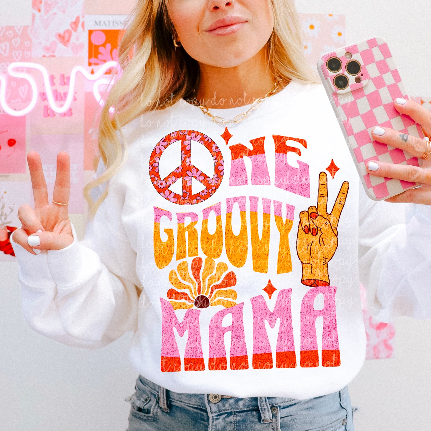 One Groovy Mama Tee