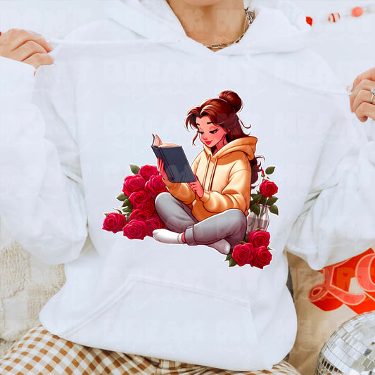 Princess Reading Valentines Tee