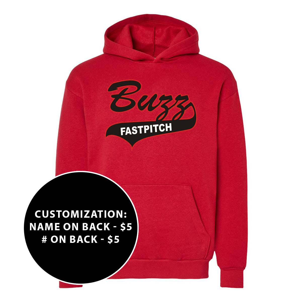 Adult Buzz Fastpitch ReFlex Hooded Sweatshirt