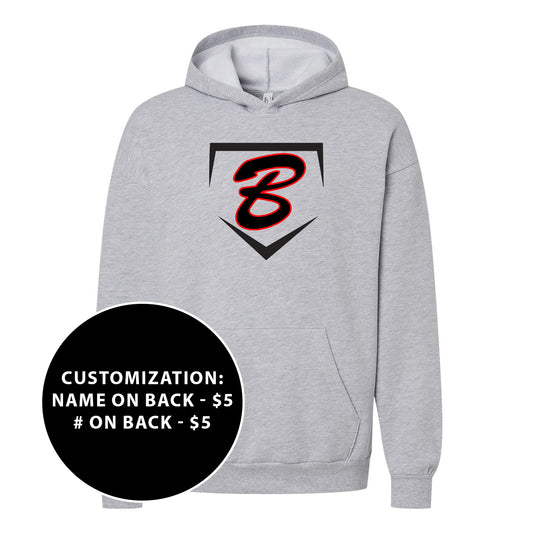 Adult Buzz Fastpitch Homeplate ReFlex Hooded Sweatshirt