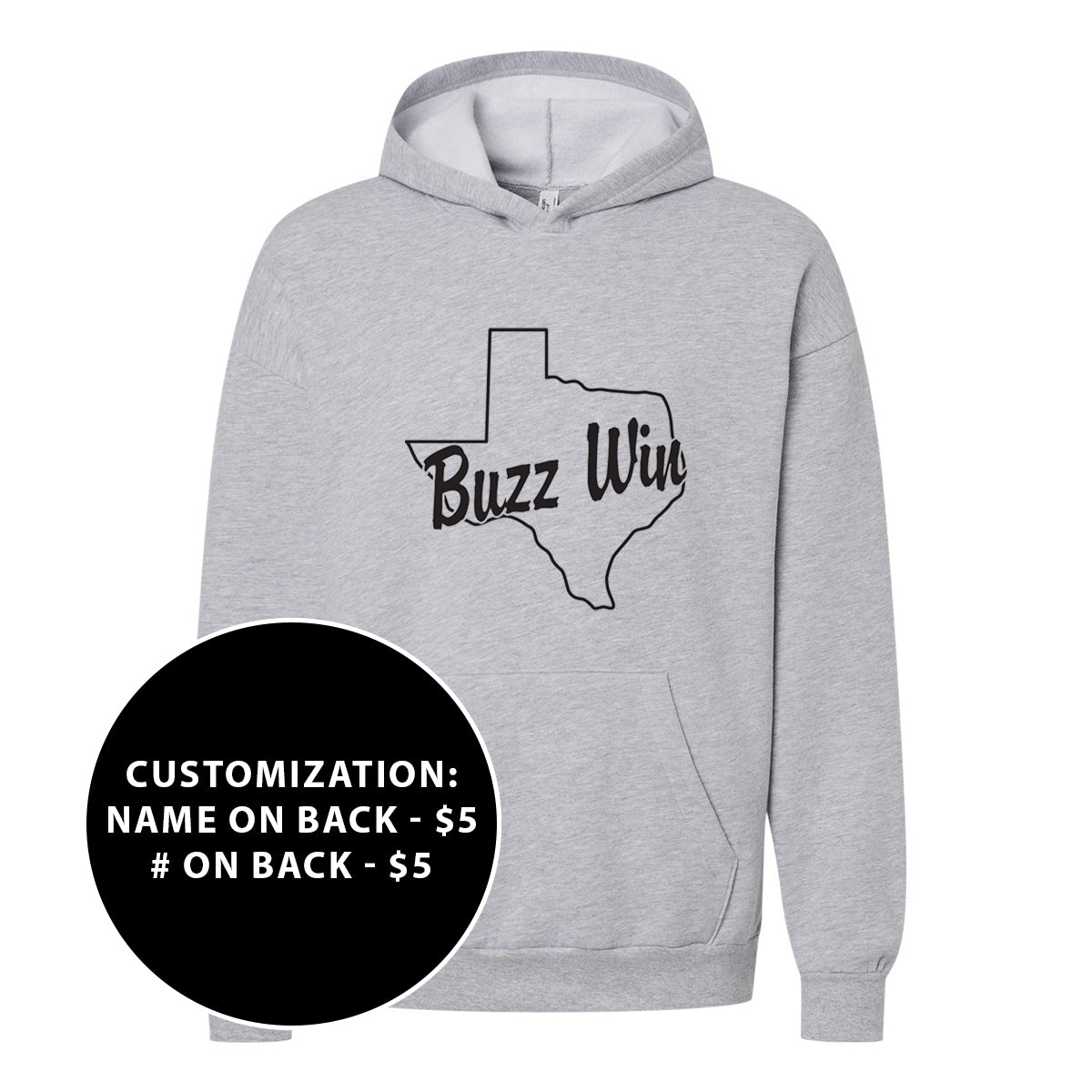 Adult Buzz Fastpitch Win ReFlex Hooded Sweatshirt