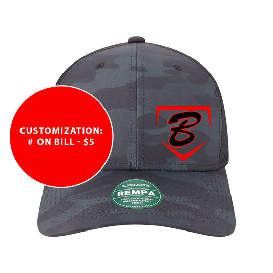 Adult Imperial Buzz Fastpitch Homeplate Reclaimed Mid-Pro Adjustable Hat