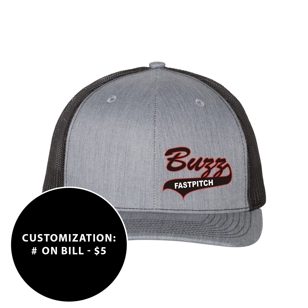 Adult Richardson Buzz Fastpitch Snapback Trucker Hat