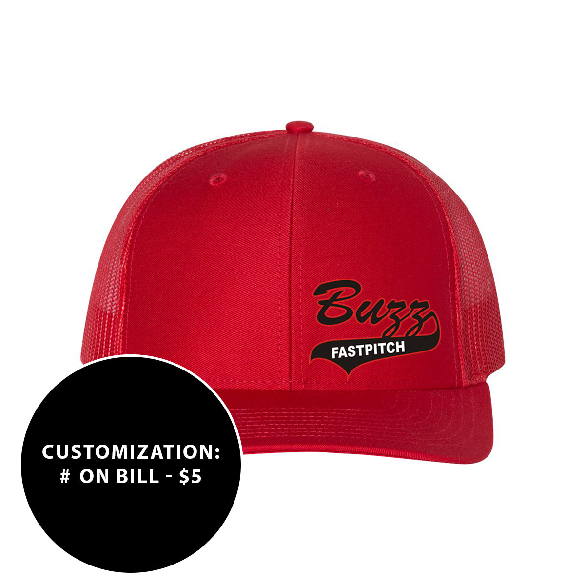 Adult Richardson Buzz Fastpitch Snapback Trucker Hat