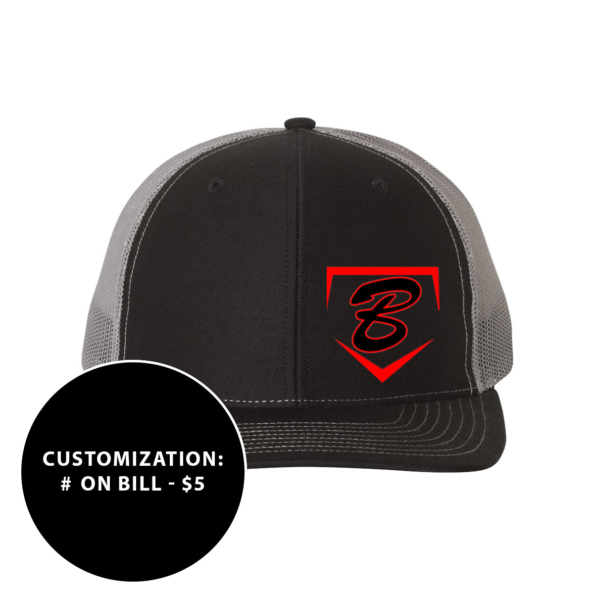 Adult Richardson Buzz Fastpitch Homeplate Snapback Trucker Hat