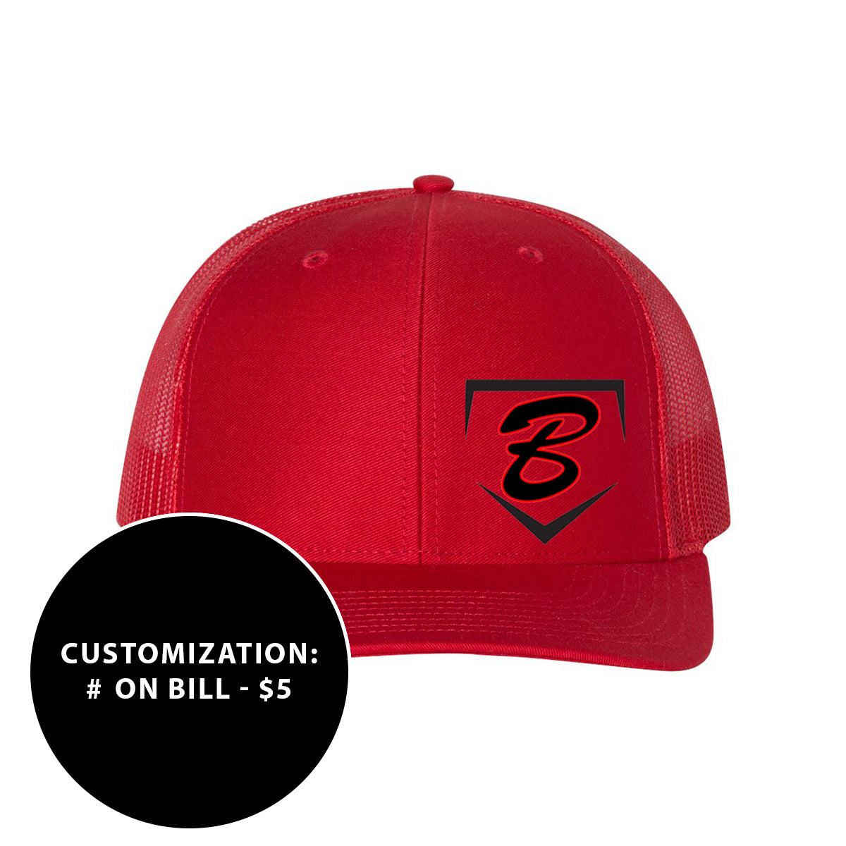 Adult Richardson Buzz Fastpitch Homeplate Snapback Trucker Hat