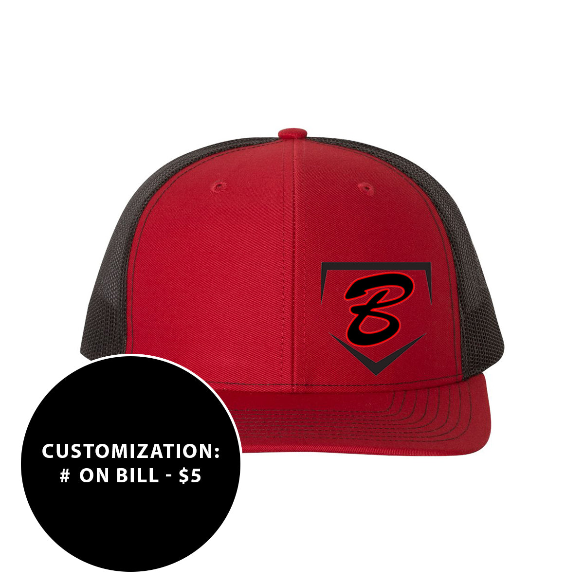 Adult Richardson Buzz Fastpitch Homeplate Snapback Trucker Hat