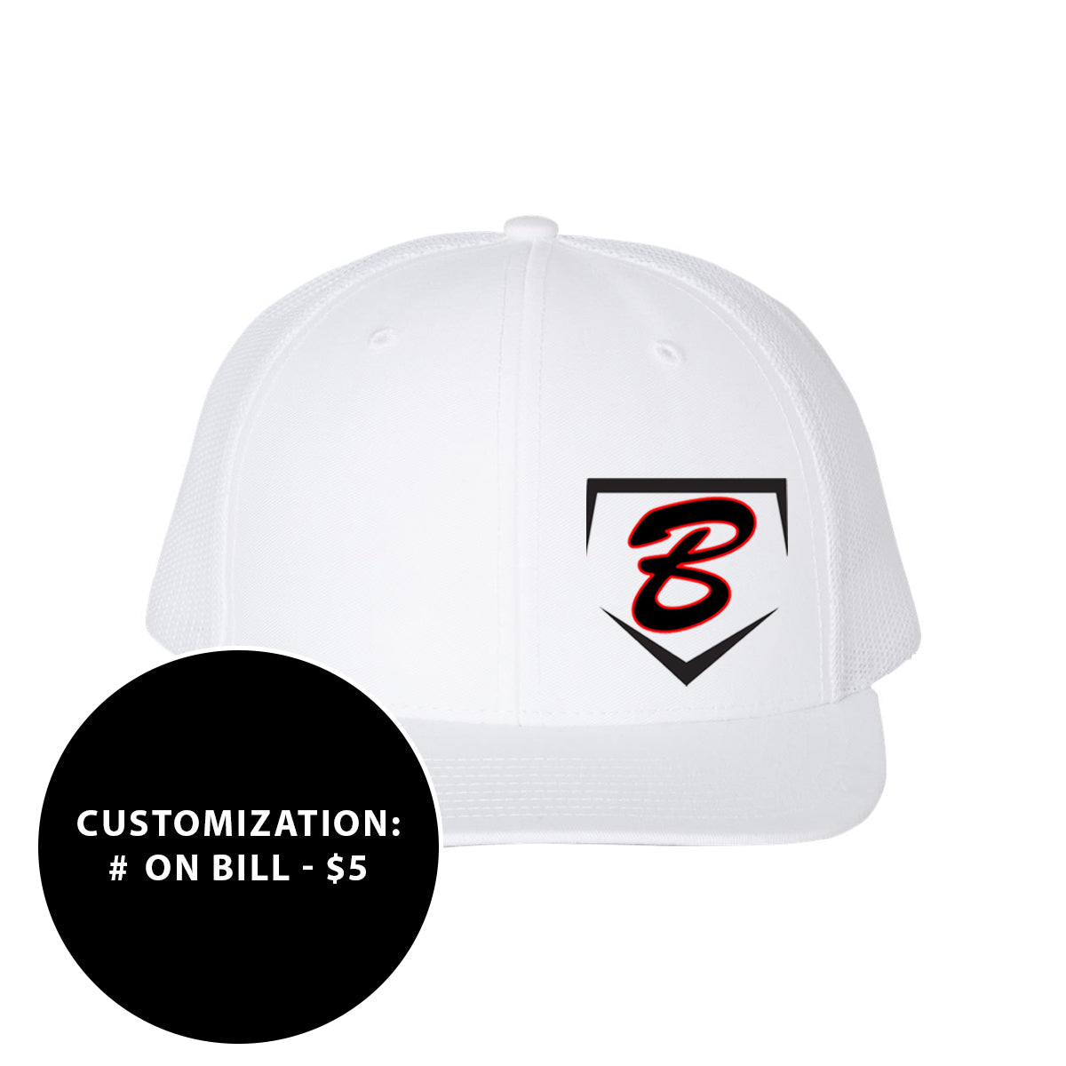 Adult Richardson Buzz Fastpitch Homeplate Snapback Trucker Hat