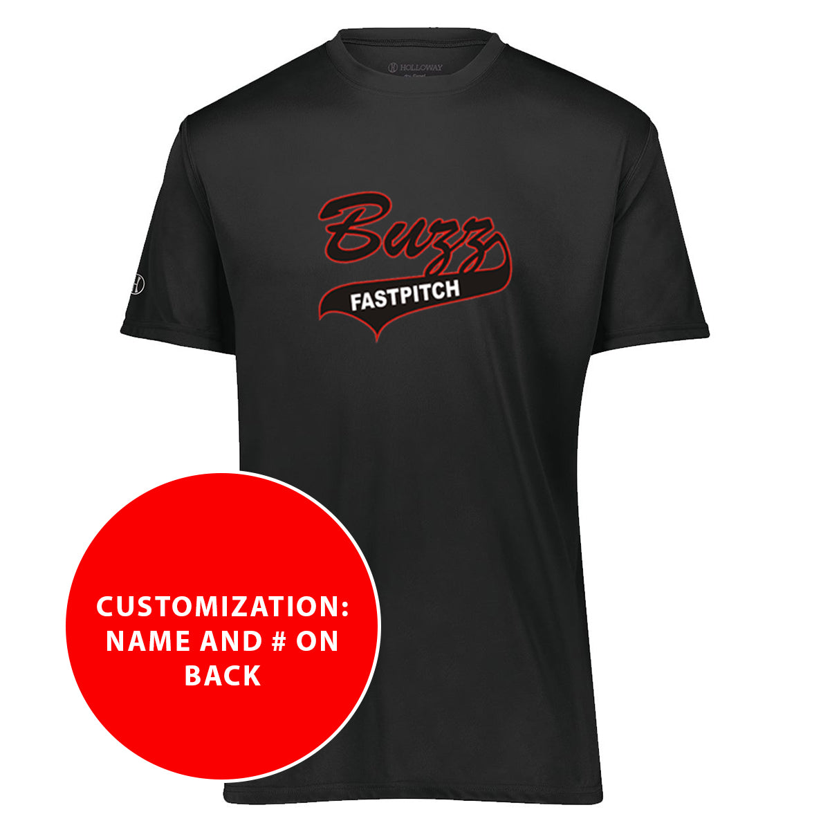 Adult DryFit Buzz Fastpitch Tee