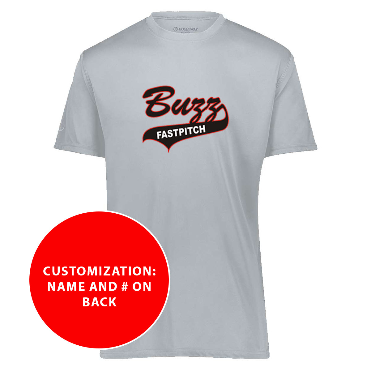 Adult DryFit Buzz Fastpitch Tee