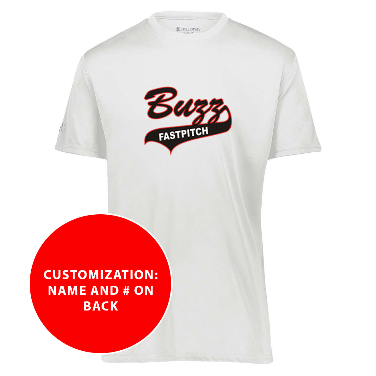 Adult DryFit Buzz Fastpitch Tee